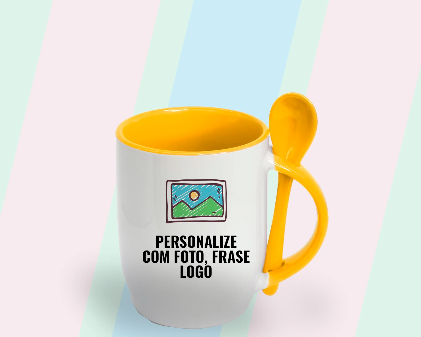 Caneca com Colher - vista alternativa