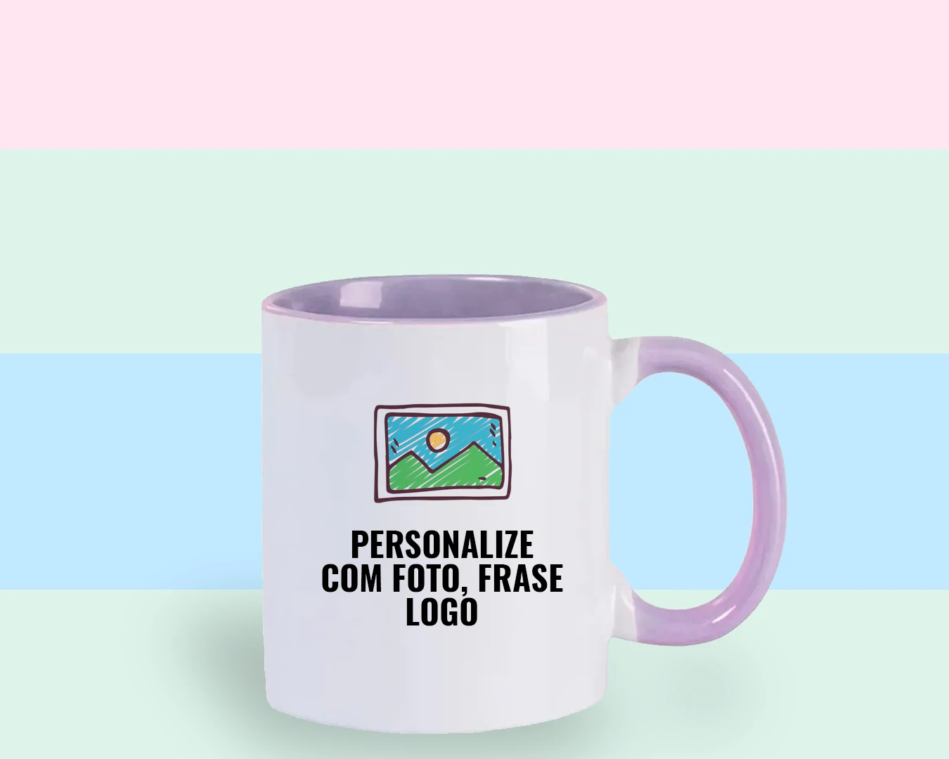 Caneca Interior Colorido - vista alternativa